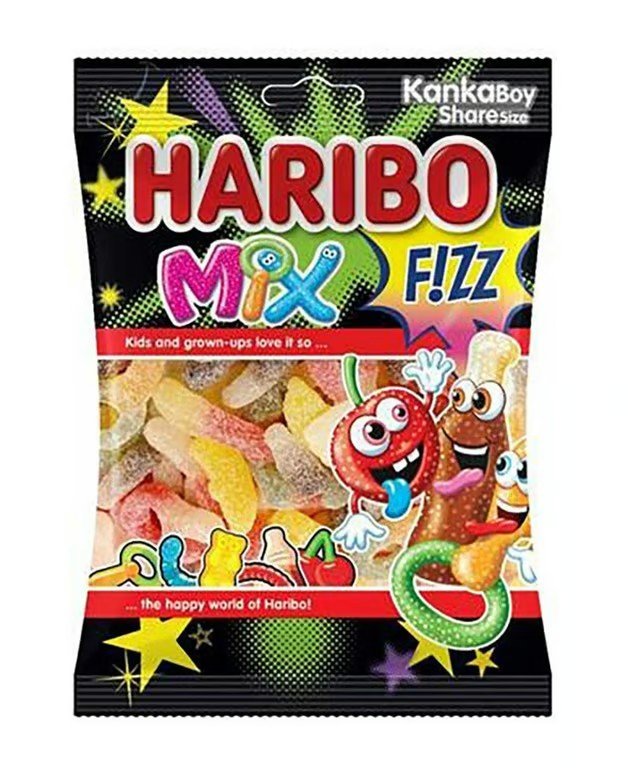 Haribo-Yumusak-Sekerleme-70-gr-Mix-Fizz.jpg Haribo Yumusak Şekerleme 70 gr Mix Fizz - Görsel 1