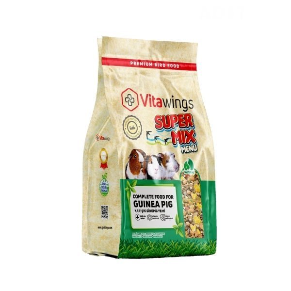 Vitawings-Super-Mix-Ginepig-Yemi-800-Gr.jpg Vitawings Super Mix Ginepig Yemi 800 Gr - Görsel 1